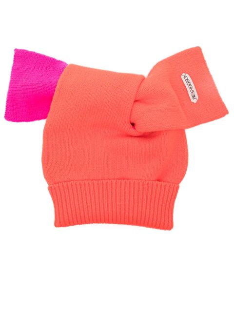 JW Anderson knotted beanie hat - Orange - zdjęcie produktu nr 1