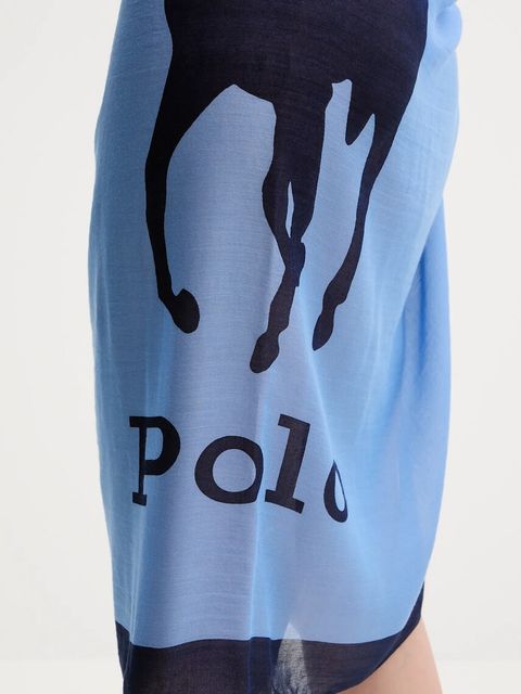 Polo Ralph Lauren pareo kolor fioletowy 21503385