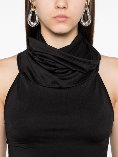 Victoria Beckham hooded tank top - Black