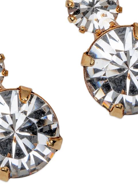 Jennifer Behr Mila crystal drop earrings - Silver - zdjęcie produktu nr 2