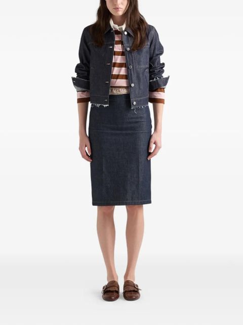 Prada denim jacket - Blue - zdjęcie produktu nr 2