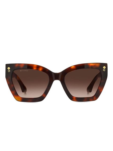 ETRO Colour Stripes sunglasses - Brown - zdjęcie produktu nr 1