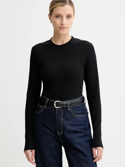 Marc O'Polo longsleeve kolor czarny 5000007827 - zdjęcie produktu nr 1