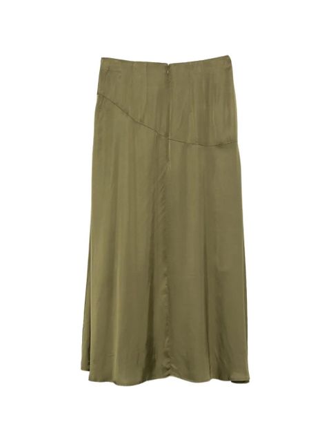 Essentiel Antwerp draped-detail skirt - Green - zdjęcie produktu nr 2