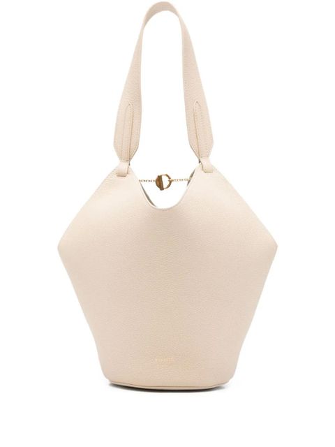 KHAITE Lotus mini tote bag - Neutrals - zdjęcie produktu nr 1