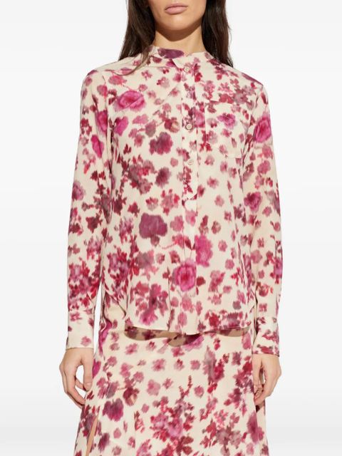 ISABEL MARANT patch-pocket blouse - Neutrals