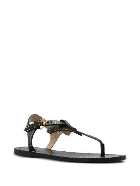 ISABEL MARANT Joonya studded buckle sandals - Black - zdjęcie produktu nr 2