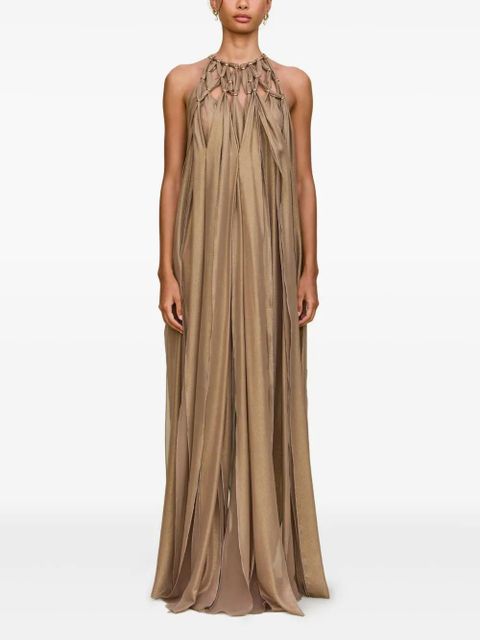 Cult Gaia Aditi gown dress - Gold - zdjęcie produktu nr 1