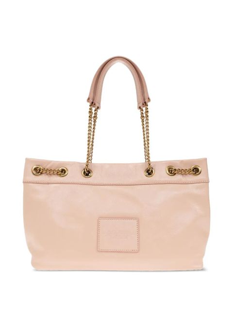 Marc Jacobs The Sac embossed-logo chain-strap tote bag - Pink