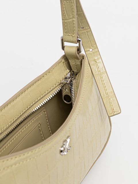 Calvin Klein torebka kolor zielony LV04F3283G