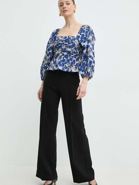 Weekend Max Mara bluzka bawełniana - zdjęcie produktu nr 2