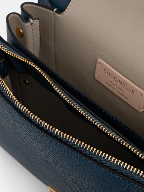 Coccinelle torebka skórzana kolor niebieski E1 MD5 12 07 01