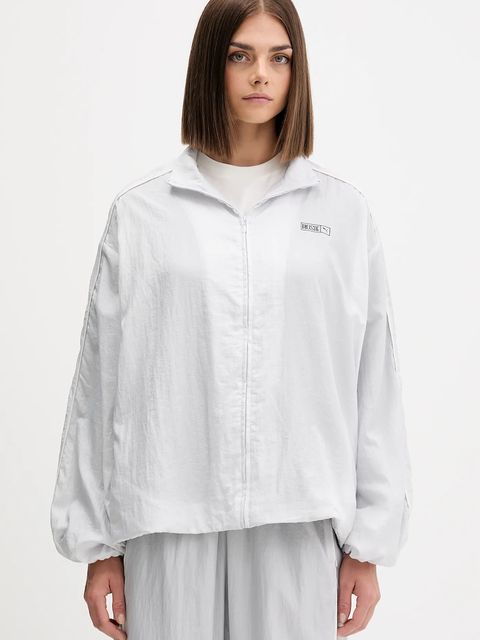 Puma bluza PUMA x ROSÉ damska kolor szary gładka 633793 - zdjęcie produktu nr 1