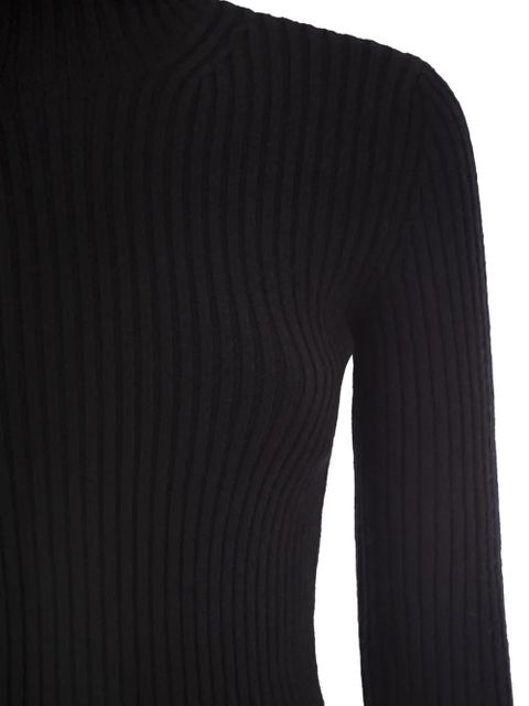Max Mara ribbed turtleneck jumper - Black
