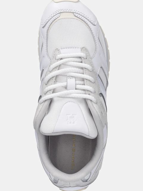 Tommy Hilfiger sneakersy TH MODERN RUNNER MIX MAT damskie kolor biały FW0FW09098