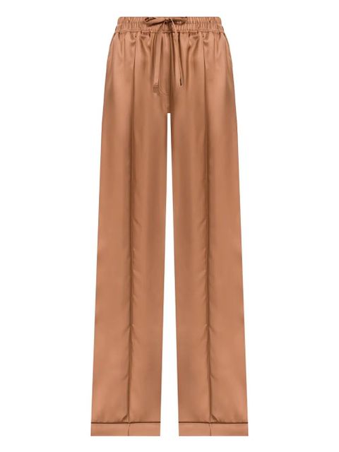 TOM FORD drawstring silk trousers - Brown - zdjęcie produktu nr 1