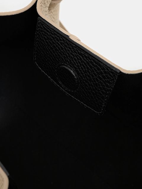 Yuzefi torebka skórzana MOCHI kolor beżowy YUZRS26-HB-MO-L066