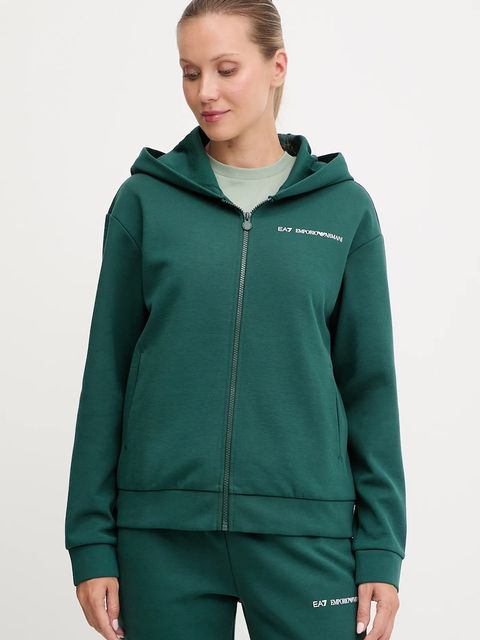 EA7 Emporio Armani dres damski kolor zielony AF10443.7W000802 - zdjęcie produktu nr 2