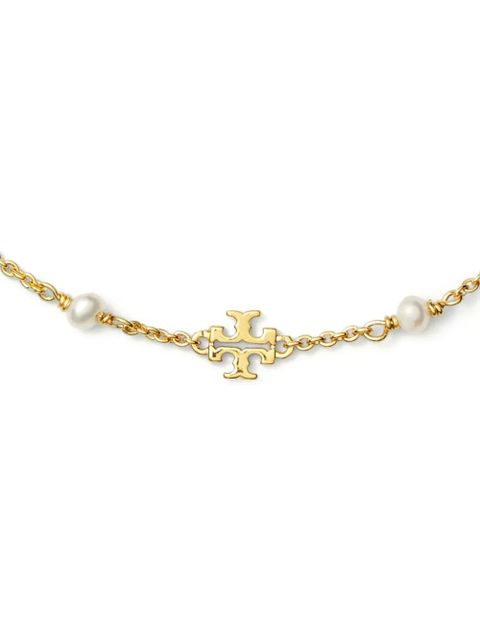 Tory Burch Kira pearl-chain bracelet - Gold - zdjęcie produktu nr 2