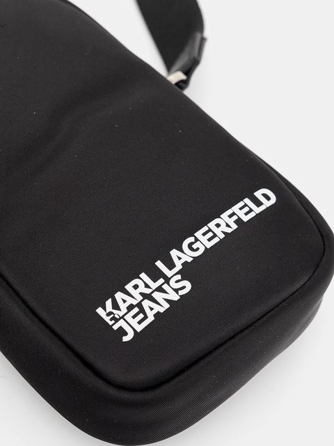 Karl Lagerfeld Jeans saszetka kolor czarny A2W32004