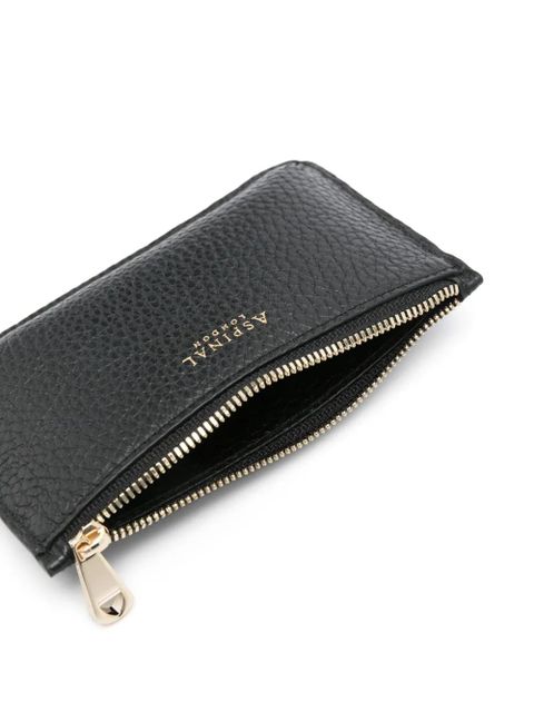 Aspinal Of London Ella card holder - Black