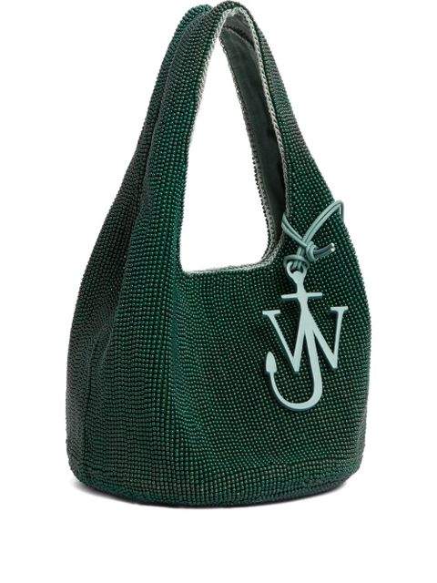 JW Anderson beaded anchor shoulder bag - Green - zdjęcie produktu nr 1
