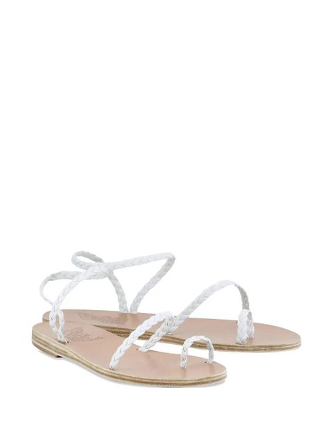 Ancient Greek Sandals Eleftheria braided sandals - White - zdjęcie produktu nr 2