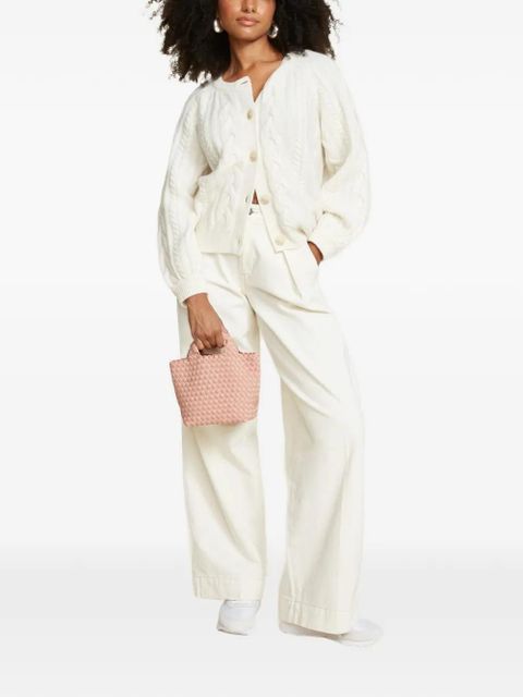 NAGHEDI St. Barths Petit woven tote bag - Pink - zdjęcie produktu nr 2