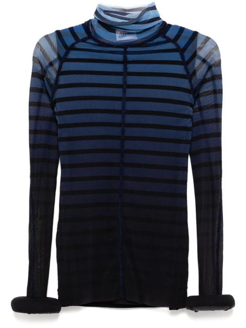 Jean Paul Gaultier 3D striped top - Blue - zdjęcie produktu nr 1