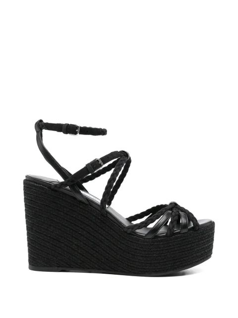 Jimmy Choo Nyre braided sandals - Black - zdjęcie produktu nr 1