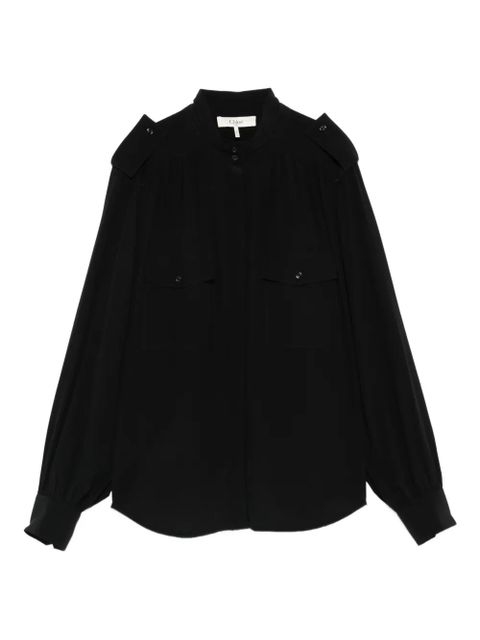 Chloé silk shirt - Black - zdjęcie produktu nr 1