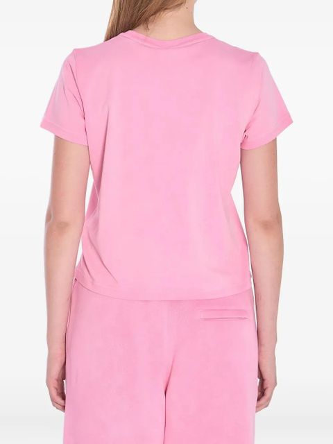 Alexander Wang logo-detail t-shirt - Pink