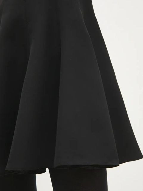 Answear.LAB sukienka kolor czarny mini rozkloszowana