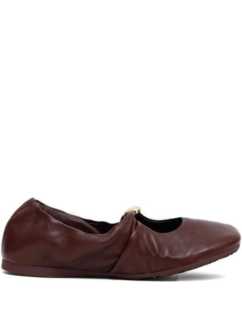 LOEWE twisted-buckle ballet flats - 7110 - zdjęcie produktu nr 1