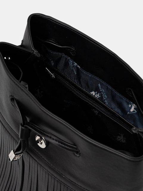 U.S. Polo Assn. plecak Alba damski kolor czarny mały gładki BIU0B8866WWI