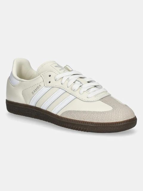 adidas Originals sneakersy Samba OG W damskie kolor beżowy JR8166 - zdjęcie produktu nr 1