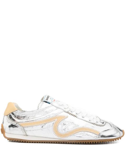 SANDRO lace-up sneakers - Silver - zdjęcie produktu nr 1