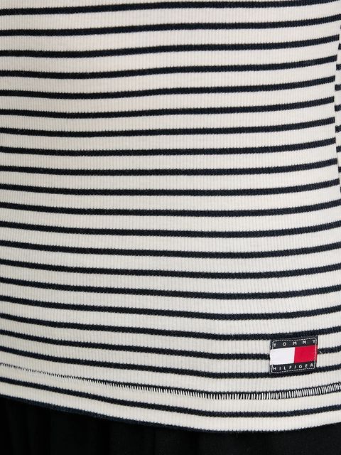 Tommy Hilfiger longsleeve kolor granatowy UW0UW06090