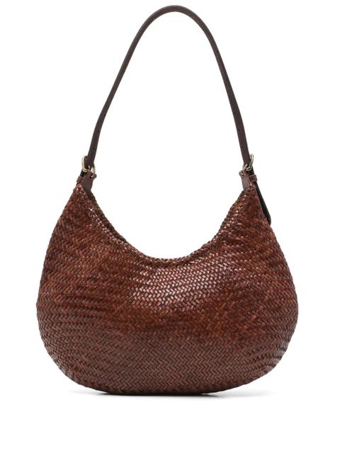 DRAGON DIFFUSION Luna Mezza shoulder bag - Brown - zdjęcie produktu nr 1