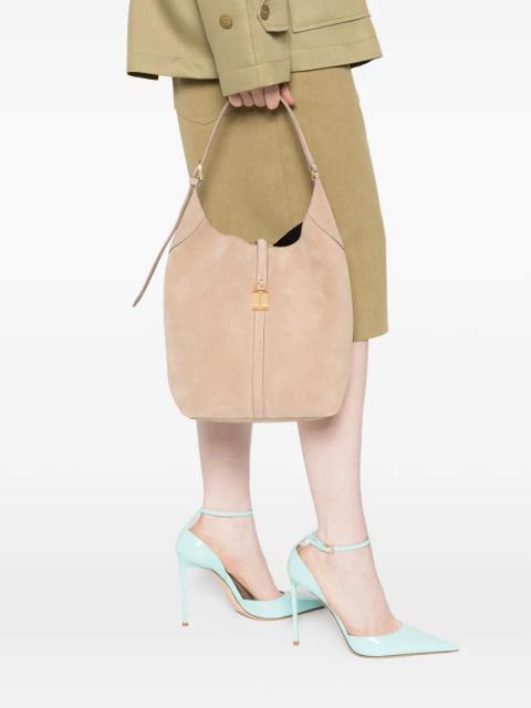 DeMellier Siena suede bucket bag - Neutrals - zdjęcie produktu nr 2