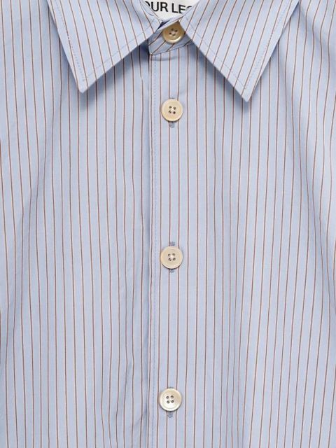OUR LEGACY Precious striped-pattern shirt - Blue - zdjęcie produktu nr 2