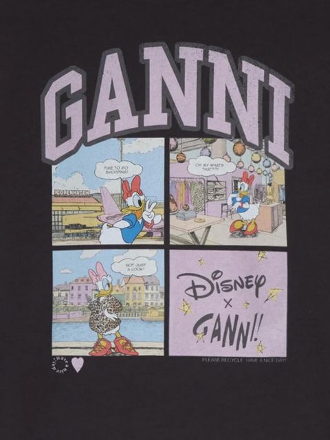 GANNI x Disney graphic sweatshirt - Black - zdjęcie produktu nr 2