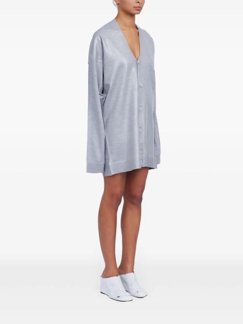 MM6 Maison Margiela V-neck cardigan - Grey