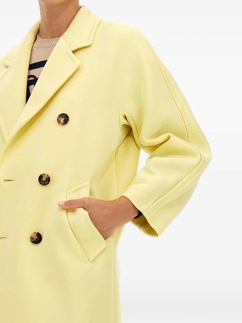 Max Mara Madame double-breasted coat - Yellow