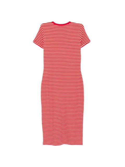 Lauren Ralph Lauren Seferah striped ribbed-knit dress - Red - zdjęcie produktu nr 2