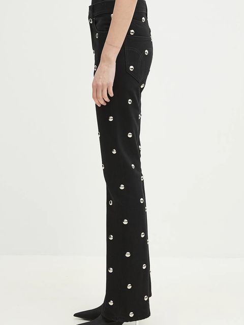 Fiorucci jeansy Metal Bubble Stud Flared