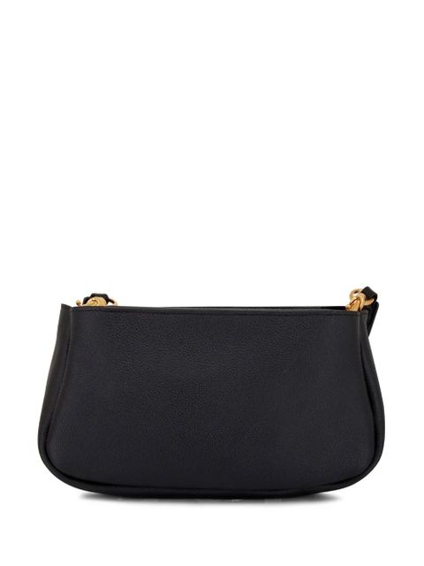 Chloé embossed-logo clutch bag - Black - zdjęcie produktu nr 2