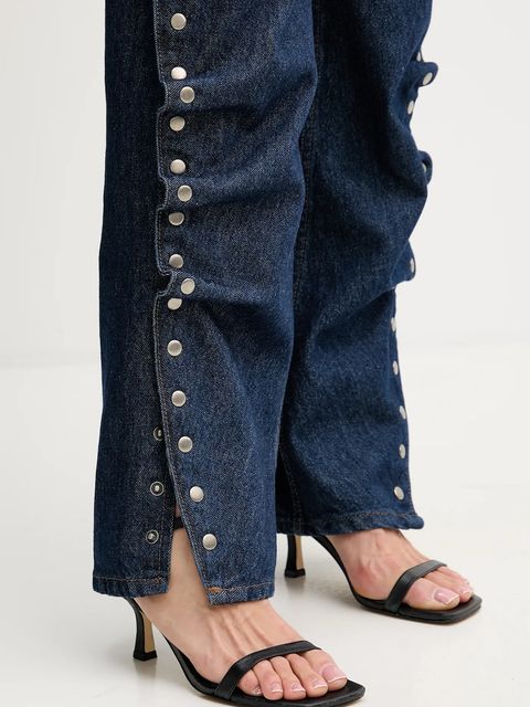 Rotate jeansy damskie kolor granatowy 114816D03