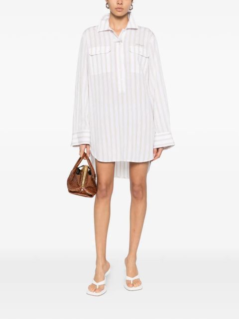 Off-White striped pocketed mini dress - zdjęcie produktu nr 2