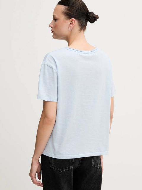 Tommy Hilfiger t-shirt bawełniany - zdjęcie produktu nr 2